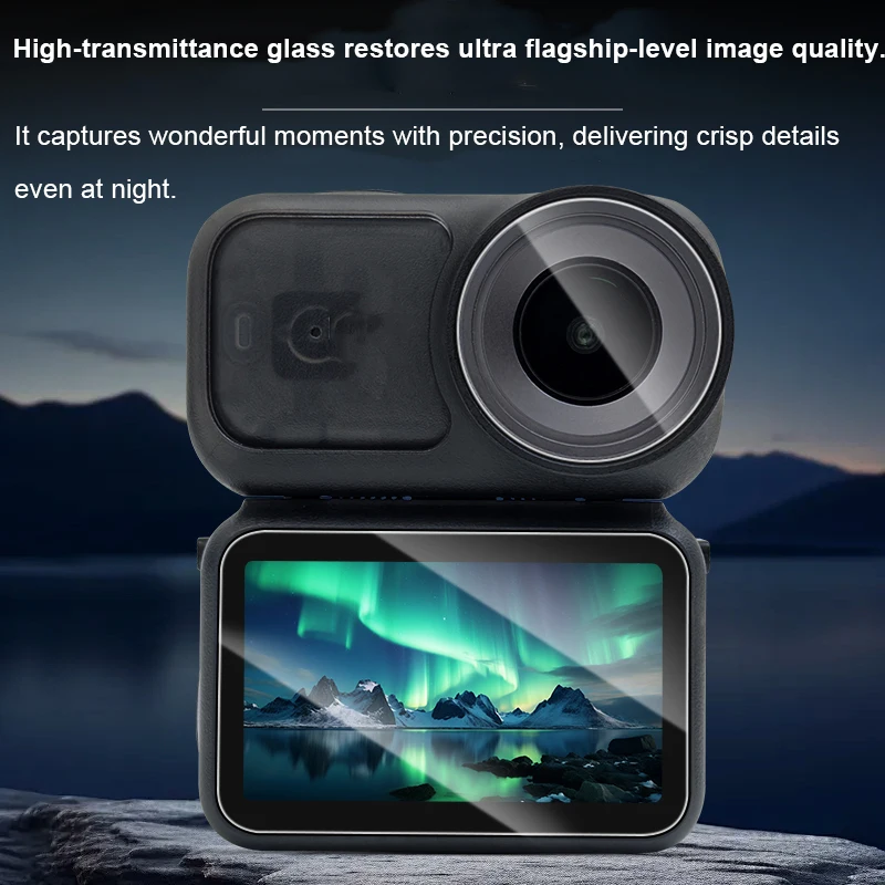 

2 set For DJI osmo nano HD Tempered Glass Screen Protector for DJI osmo nano camera