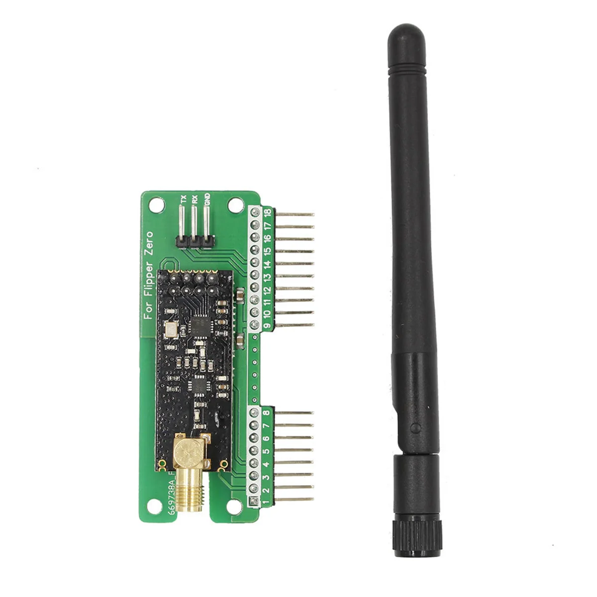 For Flipper Zero NRF24 Module GPIO Module with Antenna for Sniffer and Mouse Jacker