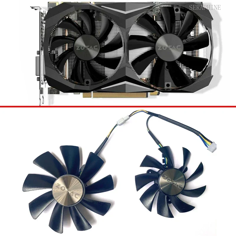 100MM GAA8S2H GAA8S2U 87MM GA92S2H 4Pin Cooling Fan for ZOTAC GTX 1060 1070 Ti GTX1080 1080 Ti Dual MINI Graphic Card Cooler Fan