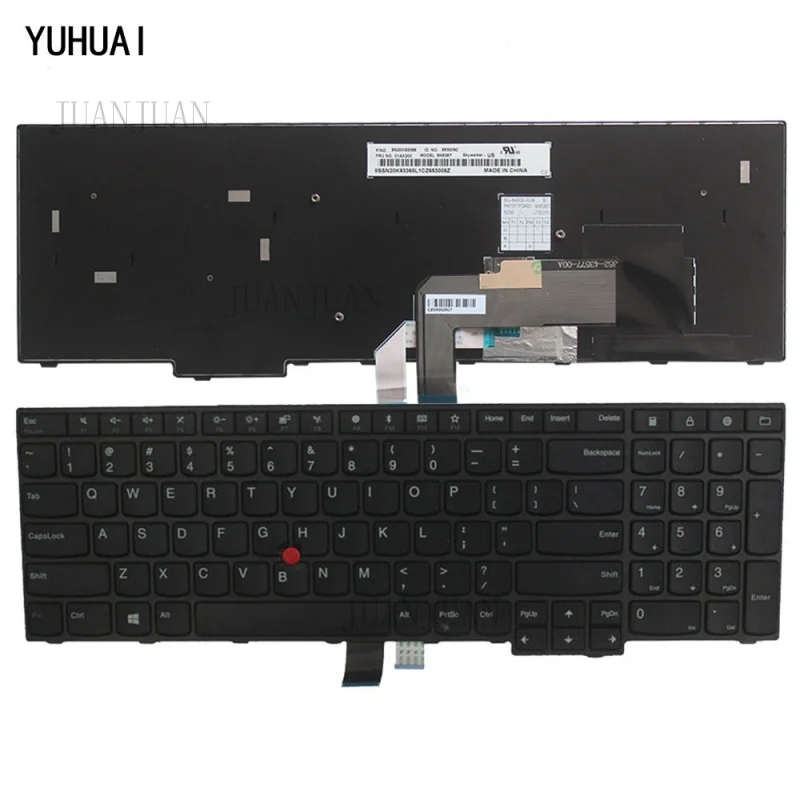 

A+ Original New For Lenovo IBM ThinkPad Edge E570 E575 US Black Keyboard 01AX160