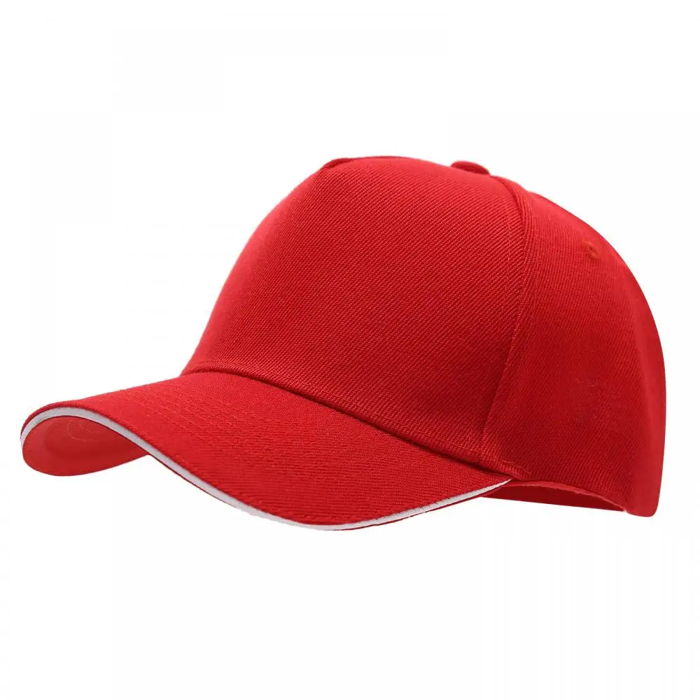 Customized Printed Logo Men's And Women's Fashionable Versatile Baseball Caps Mao Qing Five Piece Sandwich Duck Tongue Hats