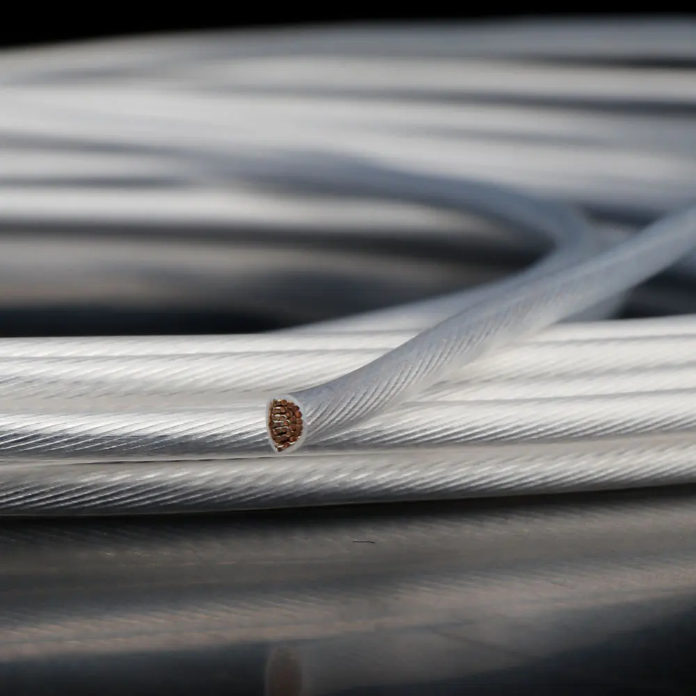 HiFi 7N クリスタル銅銀メッキ信号ケーブル HiFi オーディオイヤホンバルクワイヤー DIY イヤホンケーブル