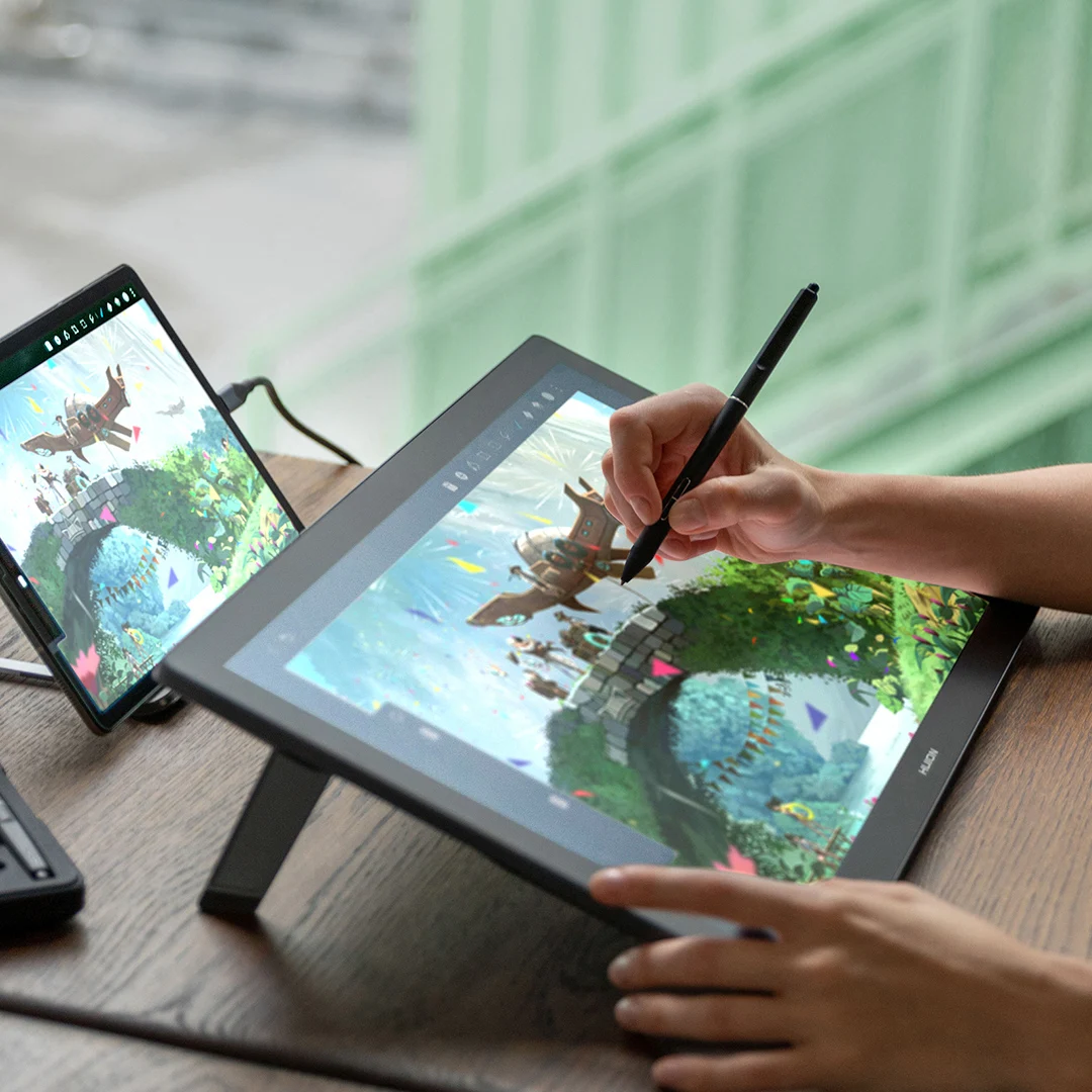 18.4 Inch 4K Portable Professional Design Graphic Drawing Tablet with Screen Digital Pen Tablet Monitor Kamvas Pro 19