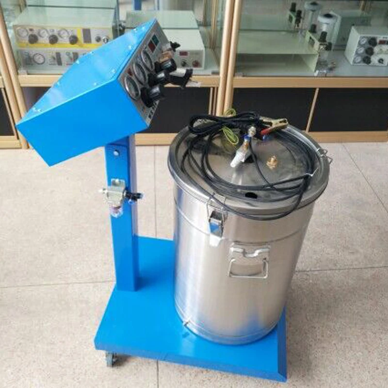 Electrostatic Powder Coating Machine Adjustable Intelligent Spray Machine Painting Tool Set for Decoration WX-958