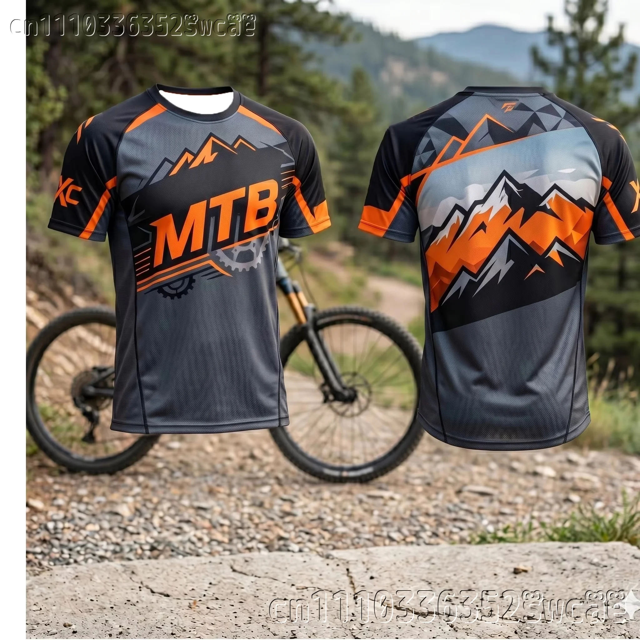 Men Breathable Mtb Mountain Enduro Off Road Motocross Bike Jersey Cycling Top Riding  Sports Top Cycling Top FamilyMatching