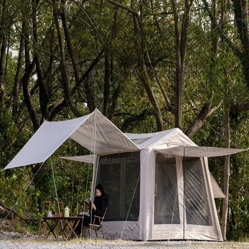 

Утолщенная автоматическая надувная палатка Naturehike: водонепроницаемая, просторная, вентилируемая, из ткани Оксфорд, с защитой от солнца, для кемпинга