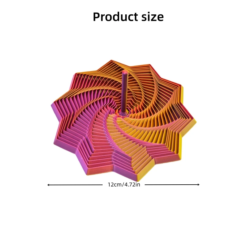 3D Printed Handle with Octagonal Pressure-Relieving Puzzle Suitable for Home and Office Decoration, for Gift or Personal Use