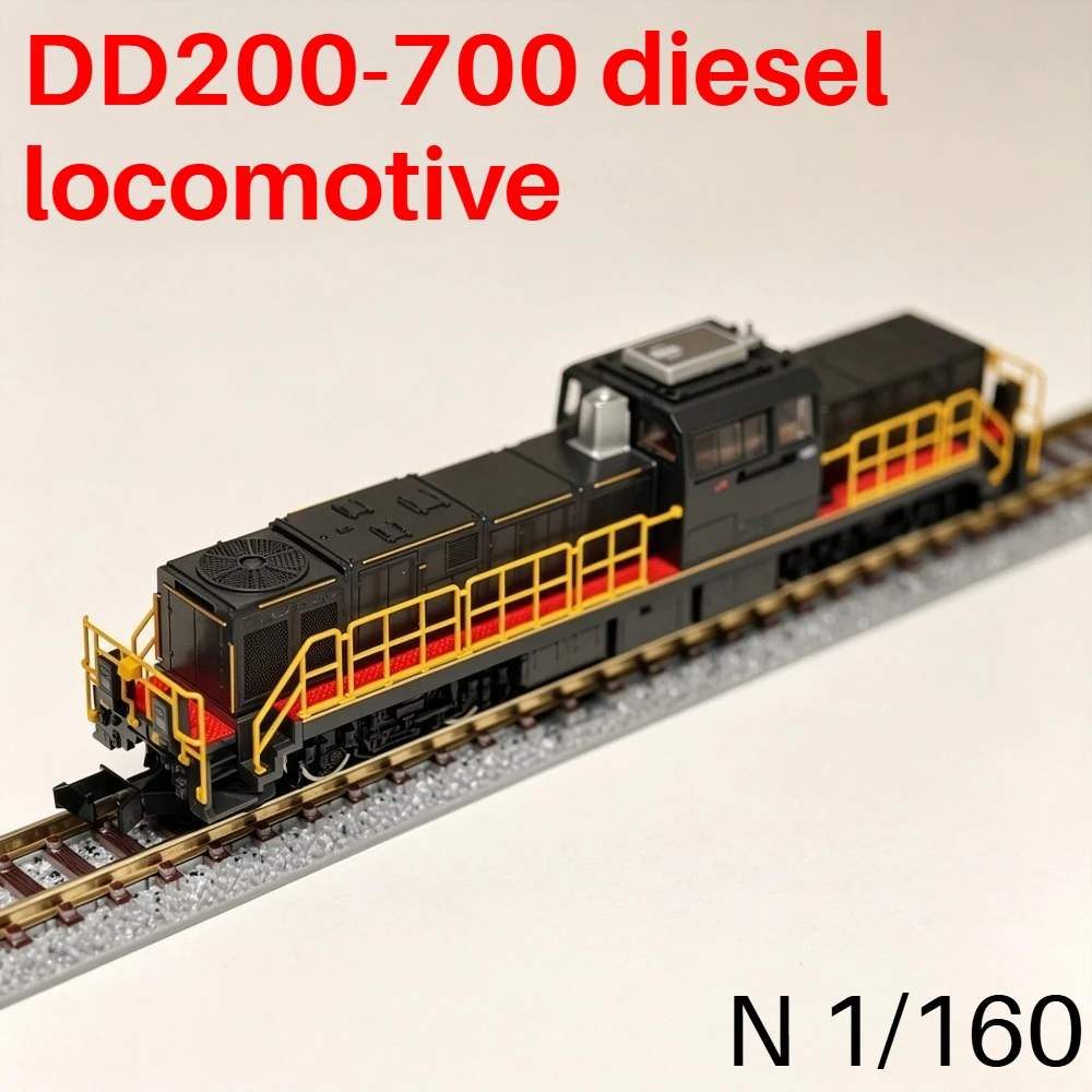 TOMIX N Type 1/160 DD200-700 Diesel Locomotive Model 2262 with Lights and Motor Realistic Model A Toy Gift for Boys