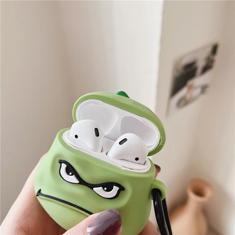 Чехол для Apple Airpods 4 3 2 1 Gen Защитный чехол для AirPods Pro 2-го 1-го поколения Chayote Choko Vegetable Pear