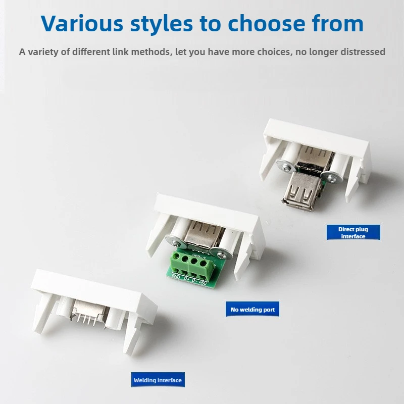 2.0USB module direct plug functional parts switch socket floor functional parts panel functional parts