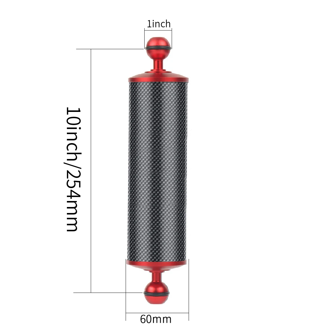 Einstellbare Dual Griff Tablett Stabilisator Halterung für GoPro Canon Sony Fuji SLR Kamera Unterwasser Tauchen Gehäuse Halter Licht Stehen – Detail 15