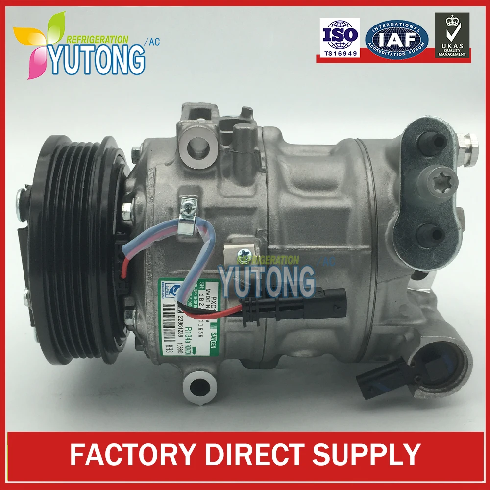 PXE16 AC Compressor for Chevrolet Cruze BUICK VERANO ROEWE 141418GM CO 11489C 39067791 CO4939C 39133197 39067789 000796511570