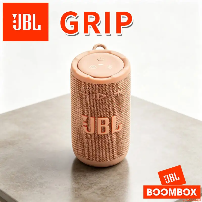

Brand New JBL Grip Mini Morning Exercise Companion Clear Bright Sound Accompany Outdoor Early Morning Sports Time Speaker