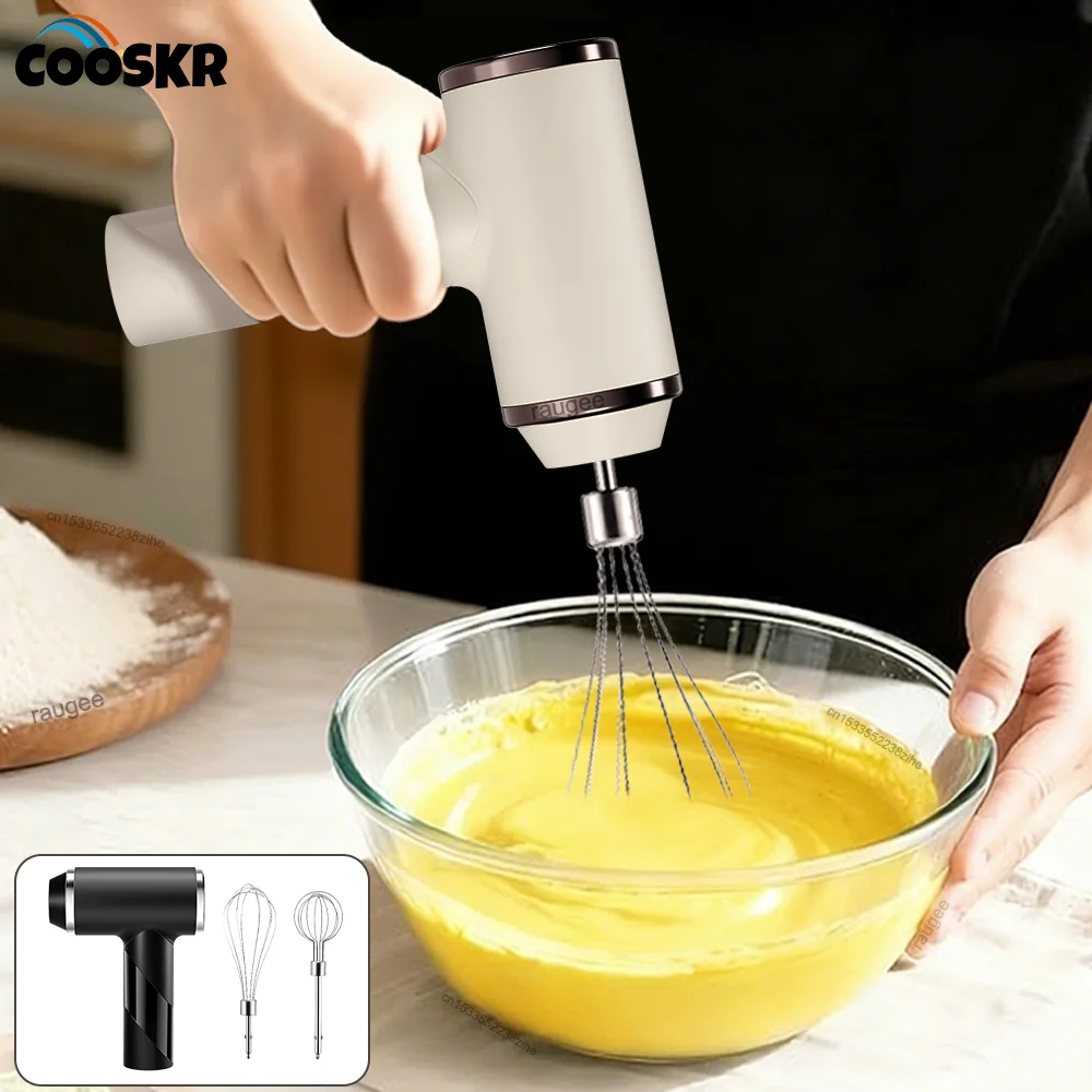 Milk Frother Egg Beater Mixer Coffee Whisk Electric Blender Wireless Milk Foam Machine Handheld Stirrer Foamer Maker Egg Beater
