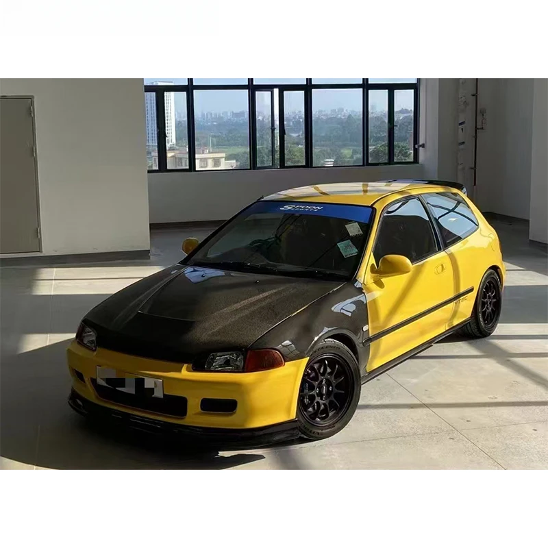 OEM Style Carbon Fiber Fender Kit 1991-1995  for Honda Civic EG Body Parts view 3