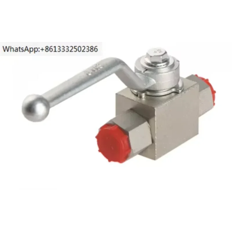 

Hydraulic High Pressure Ball Valve 35Mpa G thread KHB-L Carbon steel lockable Ball valve
