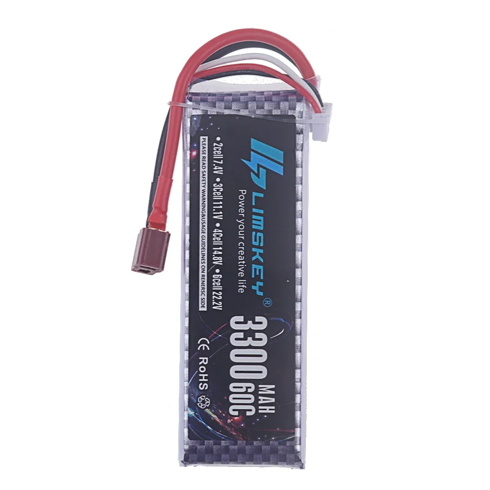 3S 11.1V بطارية ليبو ل 3300mAh 60C مع XT60 DEANS T XT30 JST التوصيل ل RC طائرة كوادكوبتر الطائرة بدون طيار FPV قارب هليكوبتر