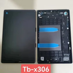 Metal Back Battery Cover For Lenovo Tab M10 HD (2nd Gen) TB-X306X TB-X306F TB-X306V X306 Housing Door Rear Case Replace