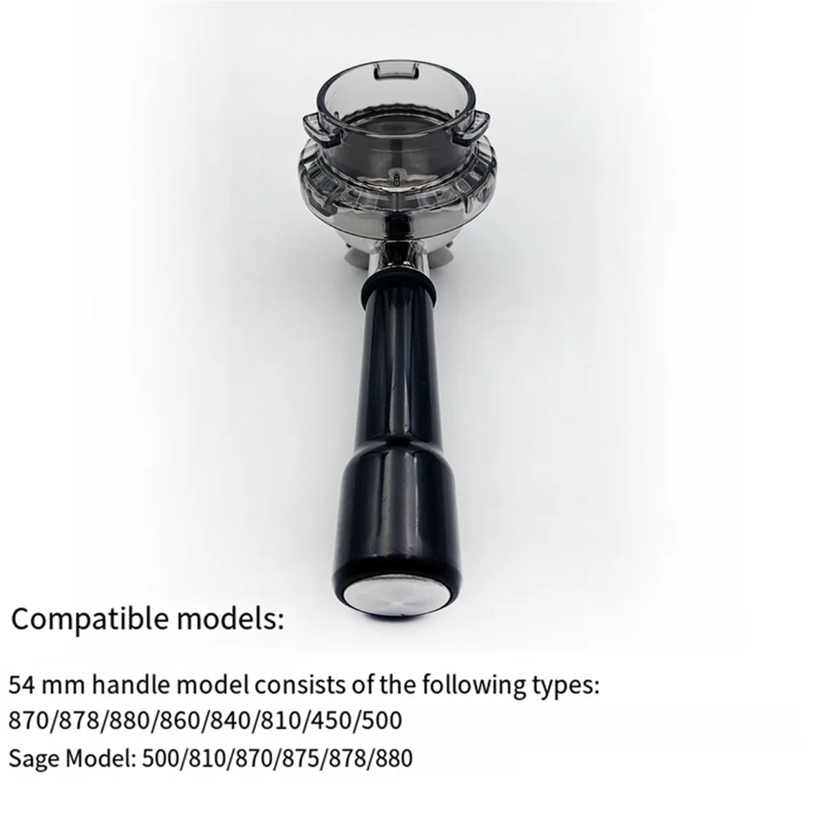 Funil de dosagem A74G-54mm para portafiltros Breville Barista, acessórios para café expresso