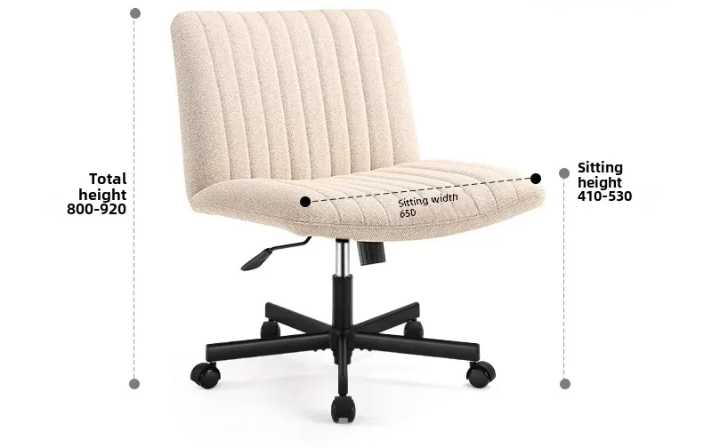 كرسي الكمبيوتر بيئة العمل المستقرة الراحة مكتب الدراسة كرسي غرفة نوم ماكياج كرسي خلع الملابس قطب