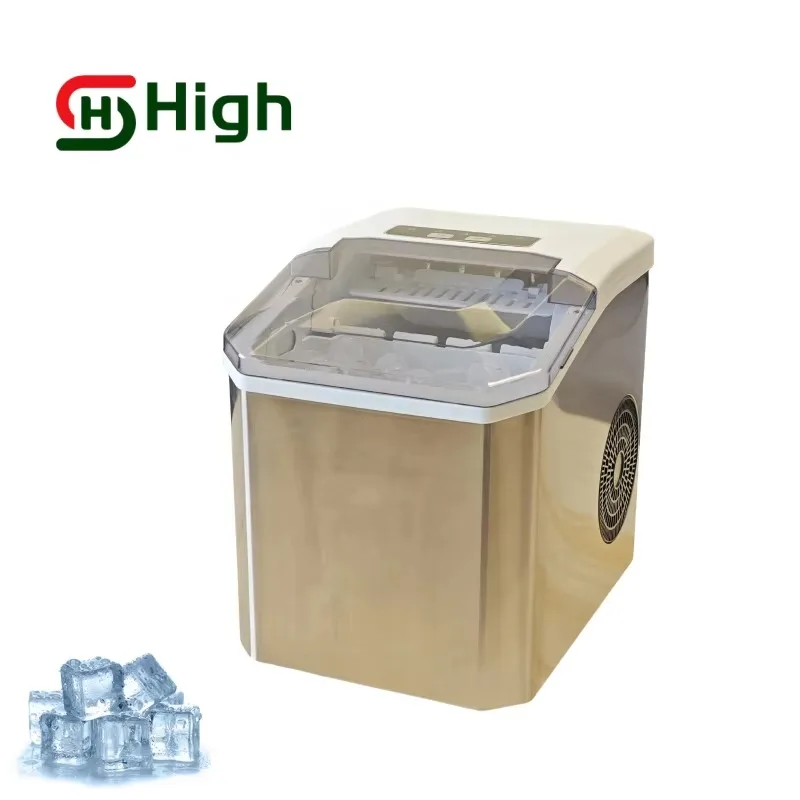 Inicio Mini pequeña máquina de Fabricación de hielo automática de hielo redondo de bala casera