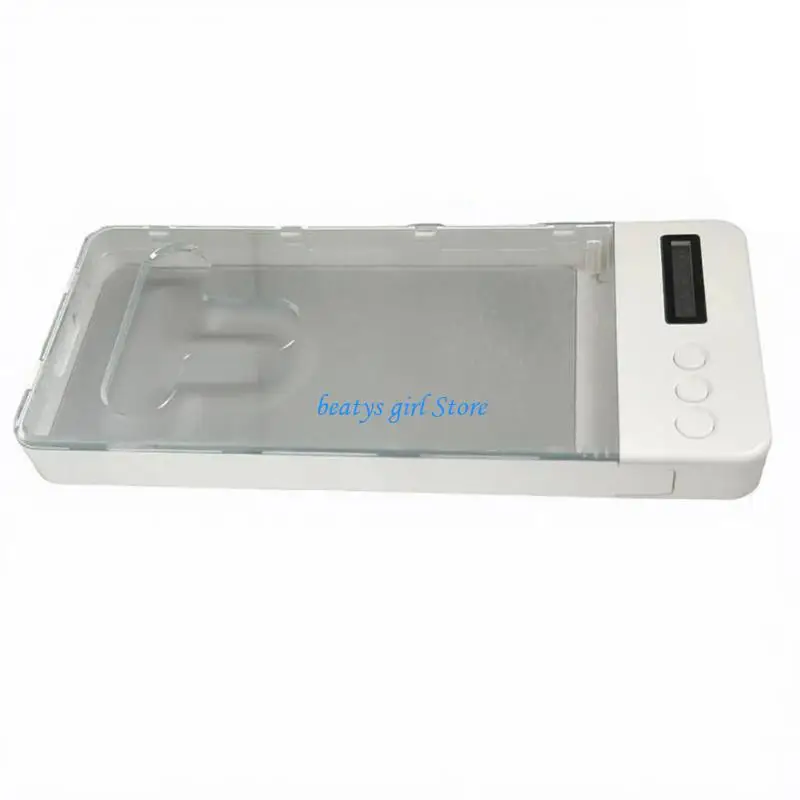 C7AB Rechargeable Phone Timer Lock Box for Focused Study Work and Screen Time Control