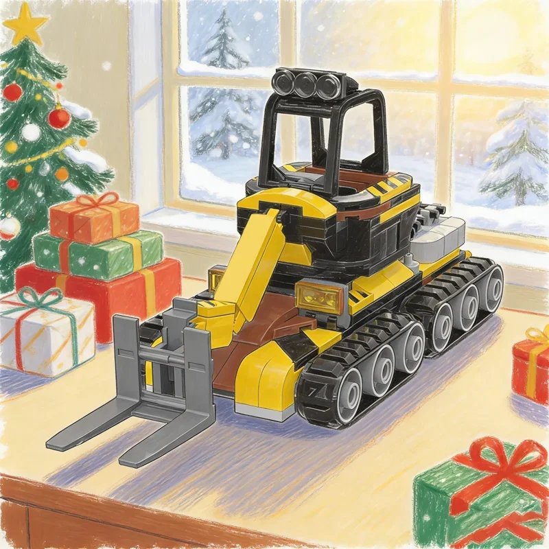 262 детали MOC Star Battle Labor Tiger TWV 6: Конструктор-модель, архитектурные блоки, подарки к праздникам, DIY, креативная идея, развивающая игрушка