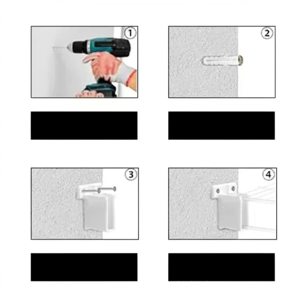 Camper Trailer Window Support Arm Plastic Mount For RV Caravan Exterior Window Accessory Reliable Opening Fixing Tool