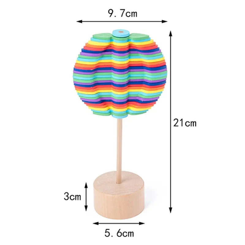 Montessori Color Windmill Toy 5