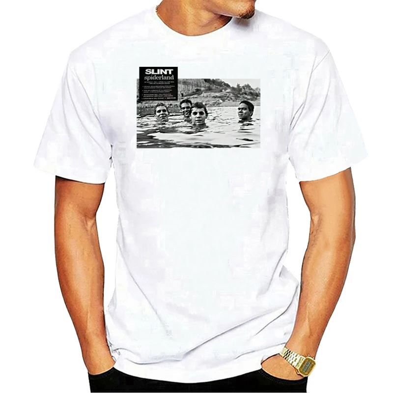 Men Short Sleeve T-shirt Slint  Spiderland Unisex Women Tee Shirts
