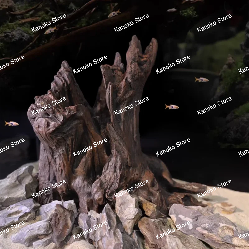 

Tree of Life Aquarium Decorations Simulation Purple Teak Fish Tank Decor Aquario Acessório Sunken Wood Peceras Accesorios