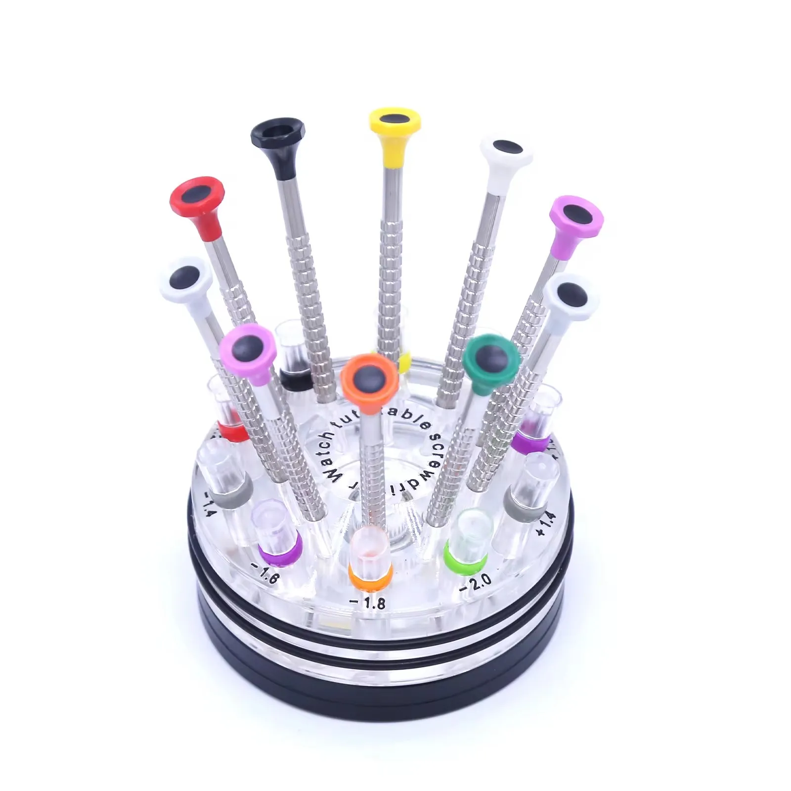 

Stainless Steel Watchmaker Screwdriver Set 10PCS plus 20pcs Blades Watch Repair tools Glasses tools