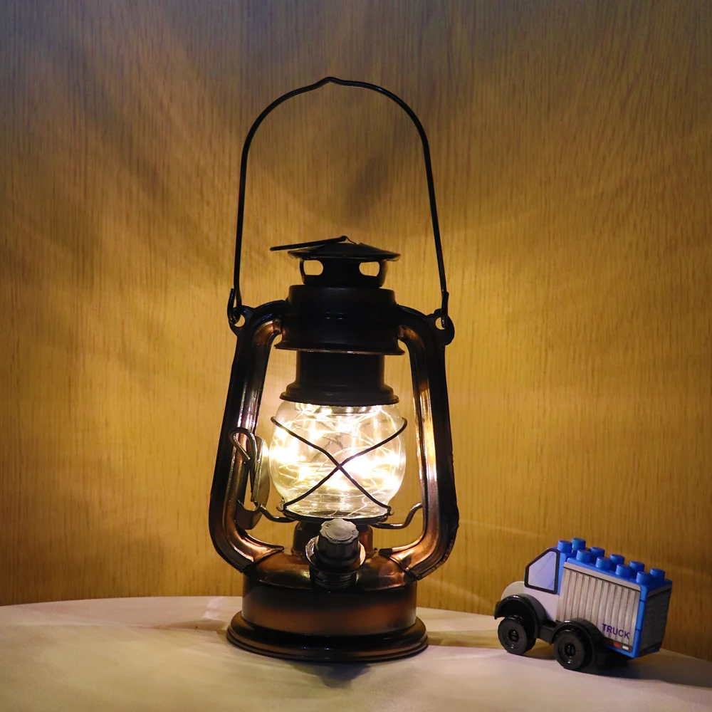 Wholesale Portable Small Vintage European Kerosene Pendant Lamps For Store Bar Decor Bedroom Bedside Outdoor Camping Lights