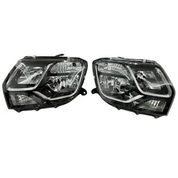 Front Headlight Left And Right Side For Dacia Duster 2013-2017 High Quality Auto Spare Parts Full Suit Waterproof 260605020r