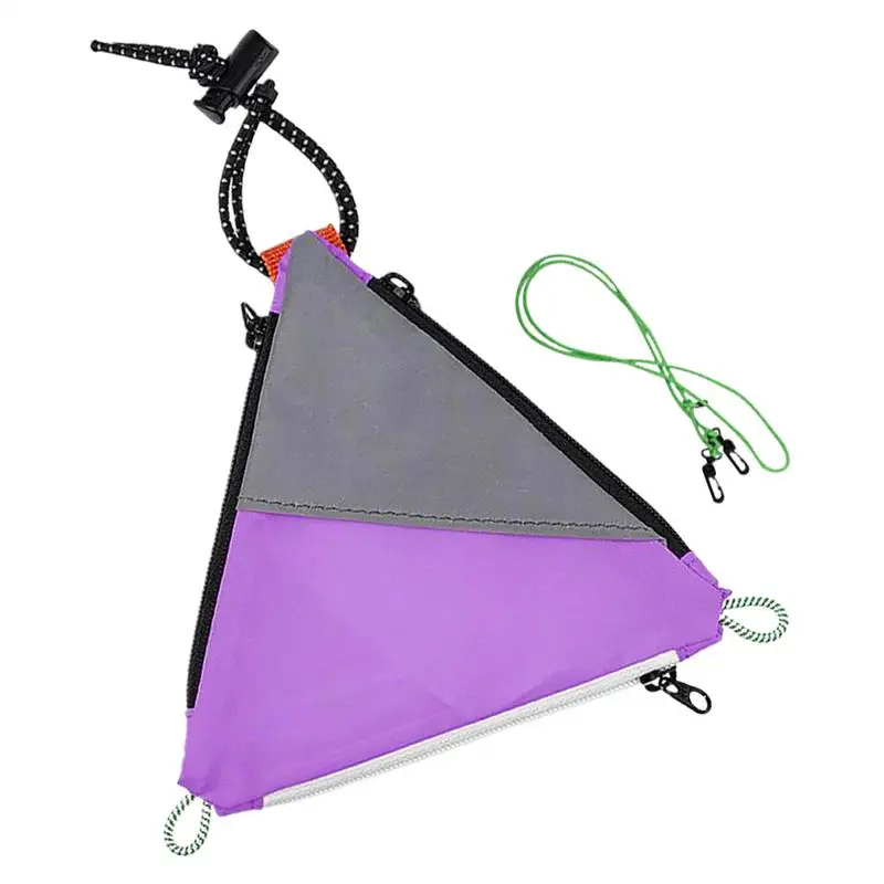 

Cycling Bag Reflective Bicycles Triangle Bag Reflective Under Seat Shoulder Backpack Triangle Waterproof Bike Accessories For