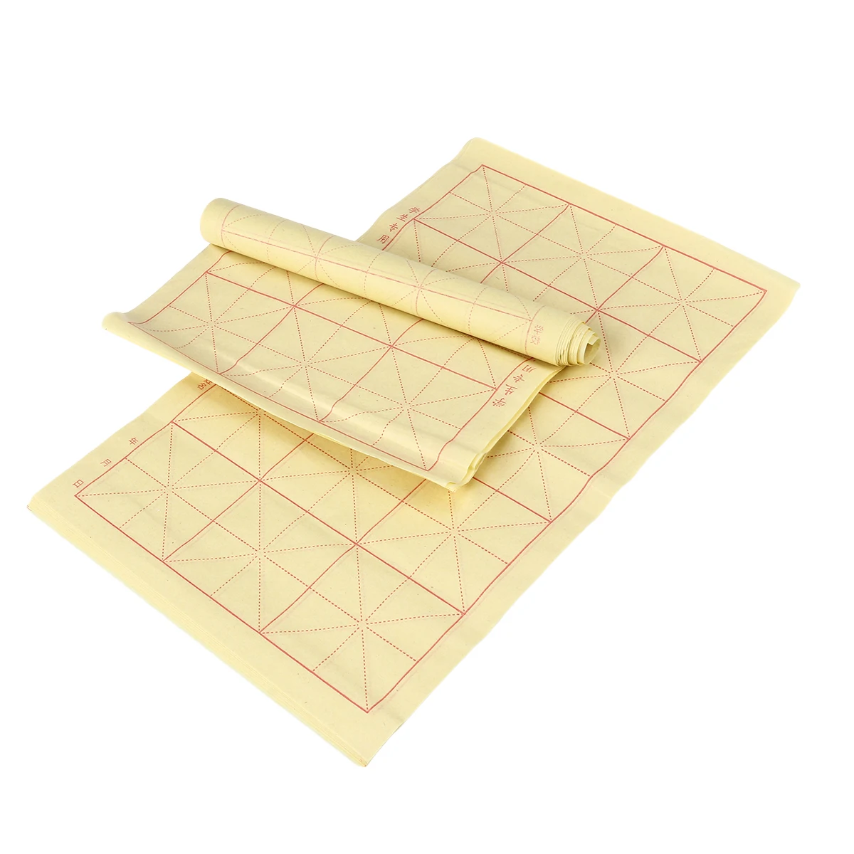 Chinese Calligraphy Paper 1 Pack Traditional Process Suitable Beginners Writing Grid Practice Sheets