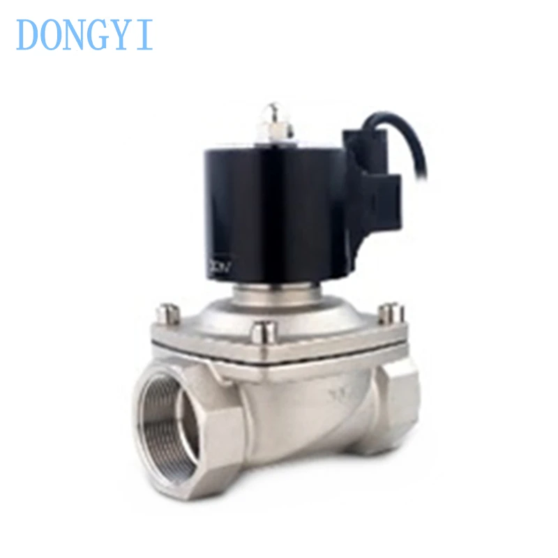 304 Underwater Fountain Stainless Steel Waterproof Solenoid Valve Water Valve DN10 DN15 DN20 DN25 DN32 DN40 DN50 DN65