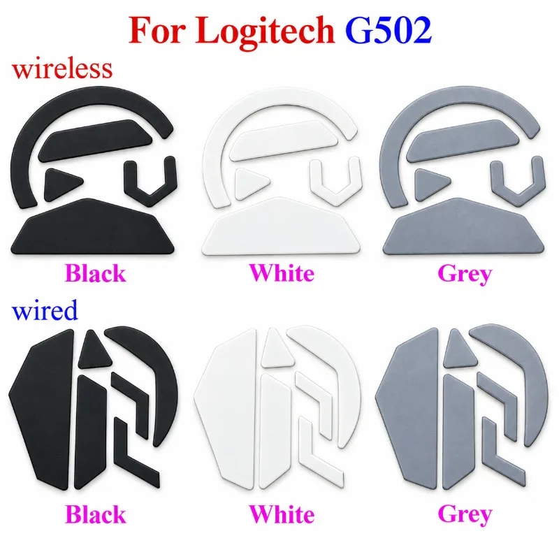 1-10 Set Competition Level Mouse Feet Skates Connector for Logitech G502/Hero Wired and Lightspeed Wireless Edition
