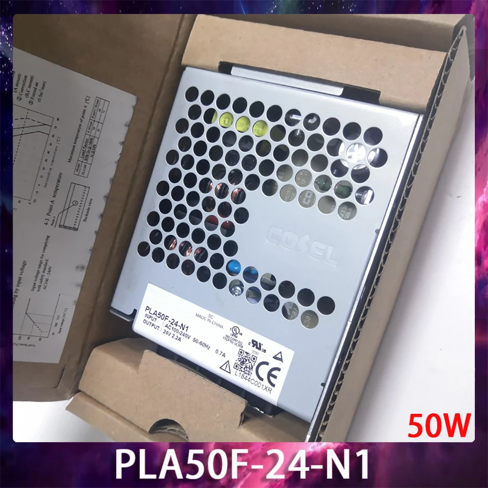 New PLA50F-24-N1 50W For COSEL INPUT AC100-240V 50-60Hz 0.7A OUTPUT 24V 2.2A Switching Power Supply