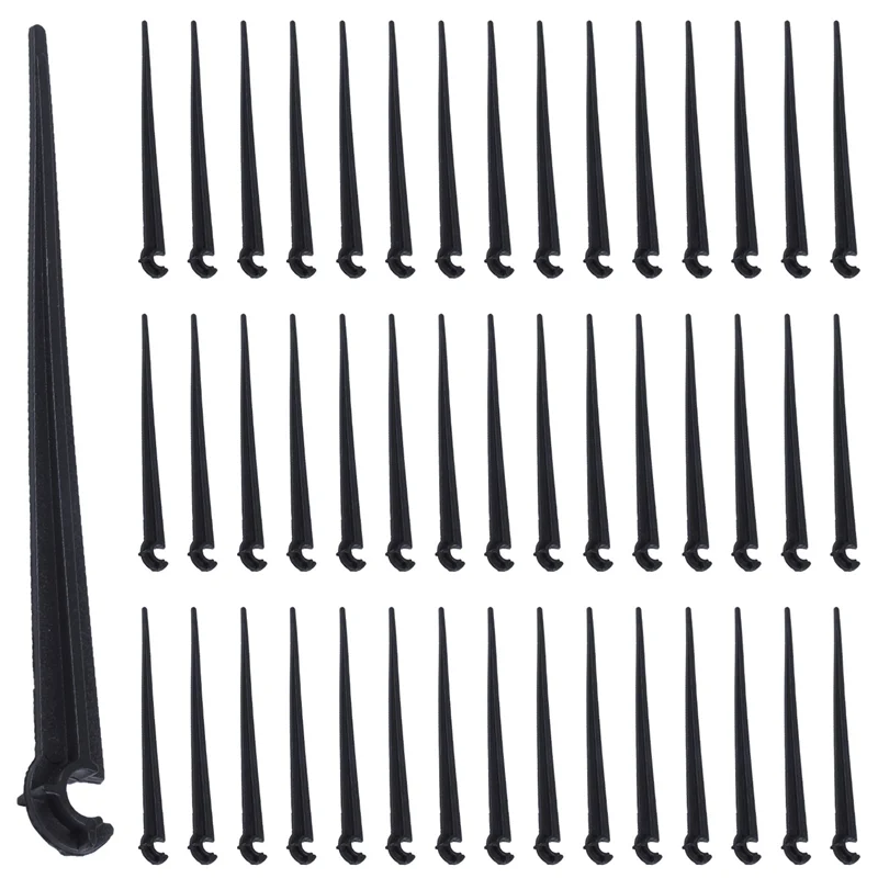 

B59A 250 шт. C-образный садовый 4/7 мм кронштейн для трубы капельного орошения, фиксированный стержень, фитинги для капельного орошения