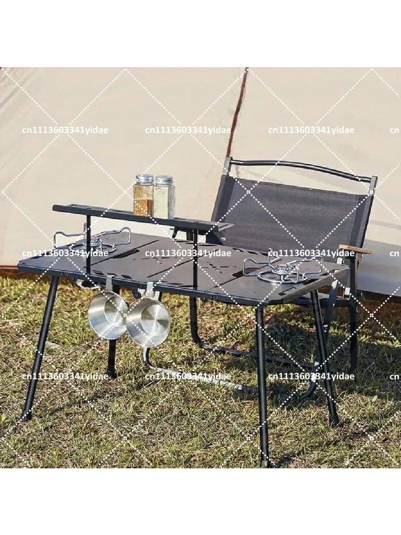 Multifunctional Portable Foldable Tactical Camping Table Outdoor Picnic Desk for Backpacking BBQ Travel Use