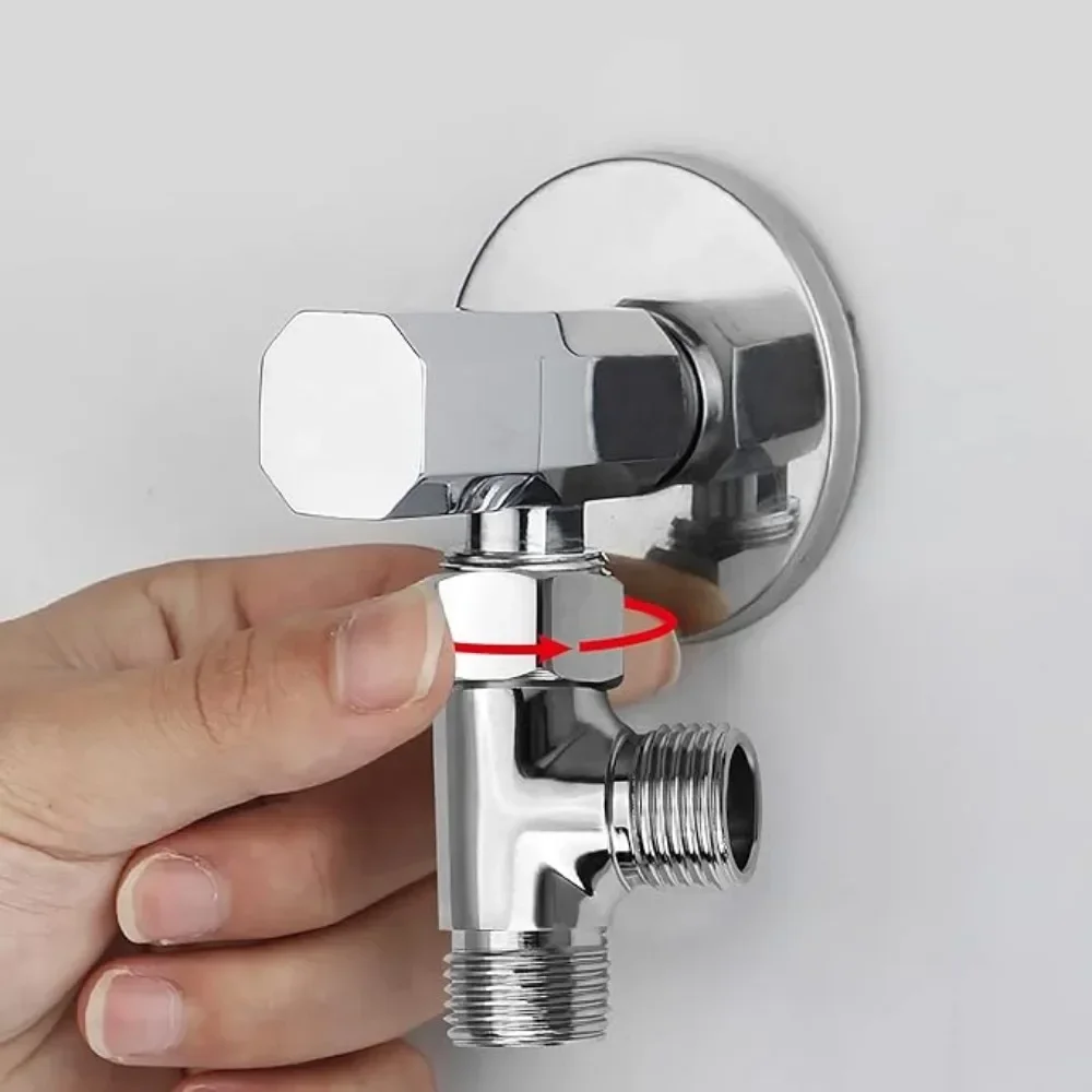 3 Way T-Adapter Bathroom Stainless Steel Shower Faucet Water Splitter Toilet Shower Valve Spray Nozzle Converter High Quality