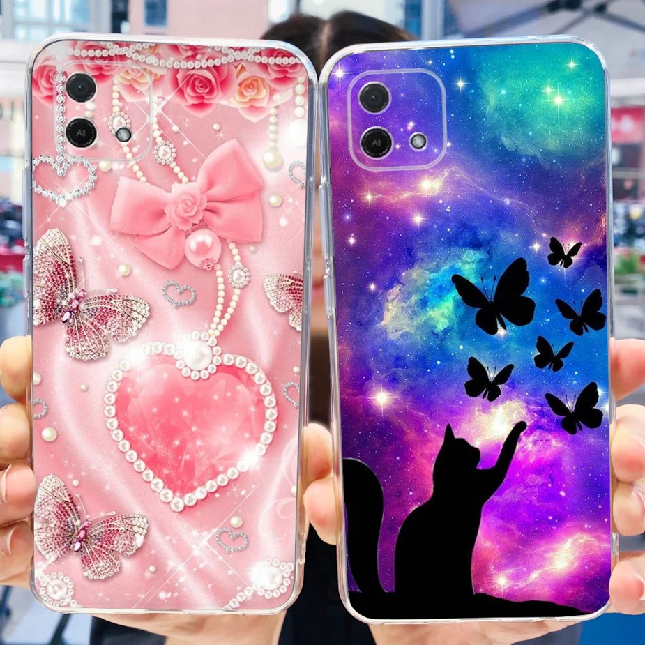 For Oppo A16k Case CPH2349 New Fashion Painted Cover Soft Silicone Phone Case For Oppo A16e A16 K OppoA16e OppoA16k Fundas Coque image 6