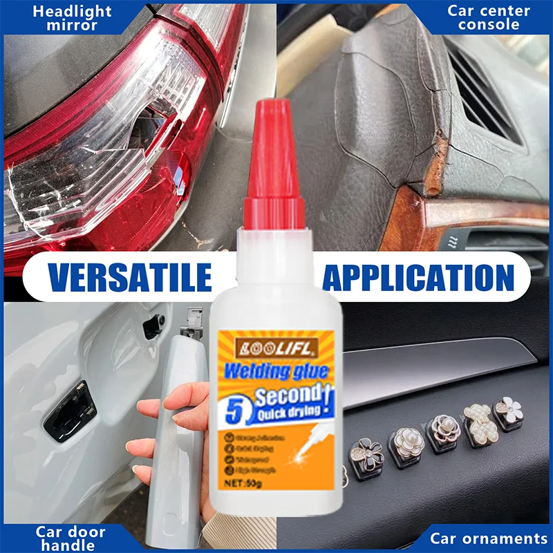 

Super oily glue, welding glue, super glue, toy furniture and all-purpose glue are suitable for metal glass rubber wood plastic.