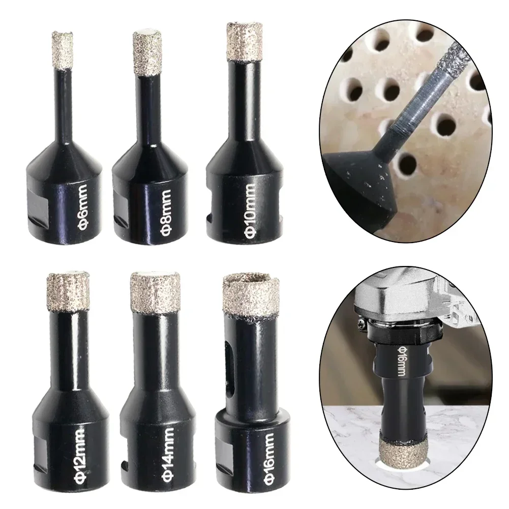 Diamond Drilling Hole Opener Silver Special For Angle Grinder Superior Quality Quality Emery High Carbon Steel