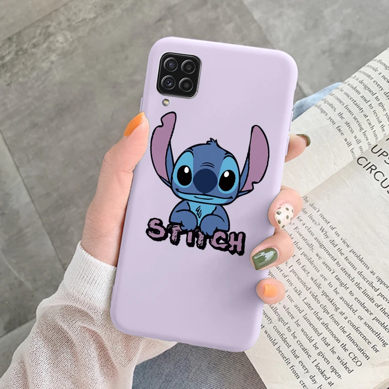 Klasyczne Lilo Stitch Case dla Huawei P40 Lite Nova 7i 6 SE telefon pokrywa Cartoon dziewczyna prezenty miękka TPU Coque Funda dla Huawei P40Lite