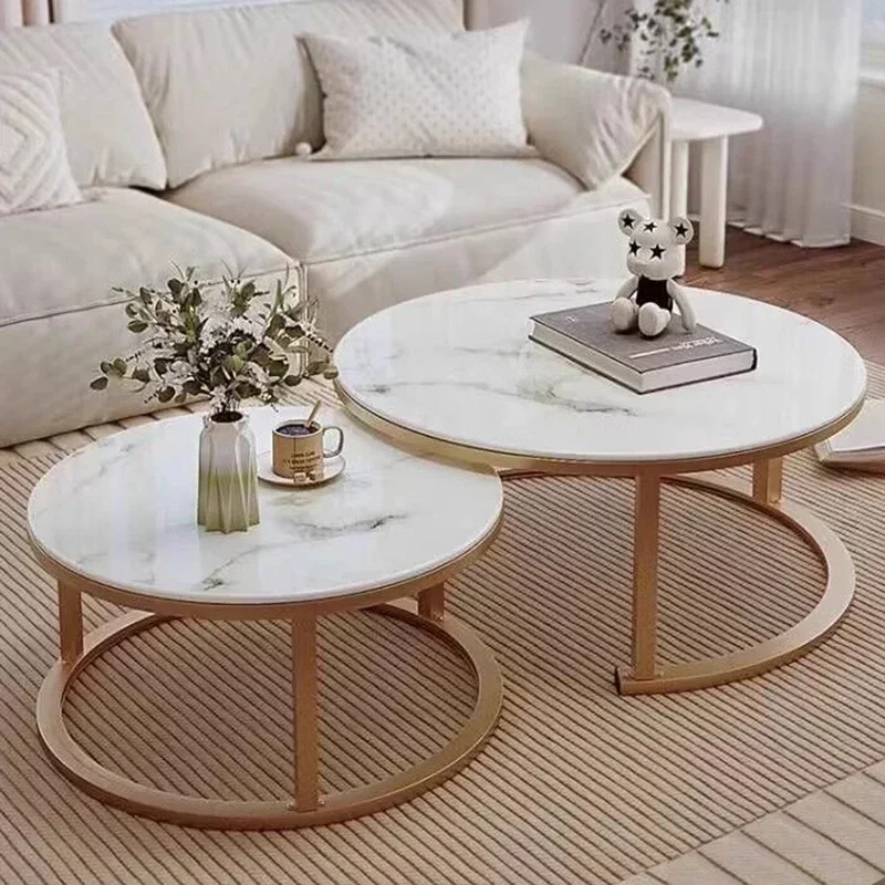 

Современный уникальный журнальный столик, роскошный круглый роскошный домашний журнальный столик, скандинавский кухонный столик, украшение для мебели для салона Basse Pour