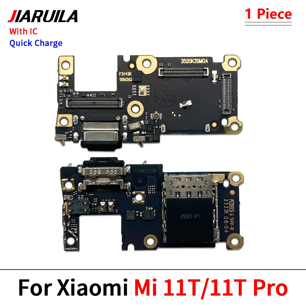 New USB Charging Port Dock Charger Plug Connector Board Flex Cable For Xiaomi Mi 10 10T 11 11T 12 12T 13 13T 14 Pro Lite image 4