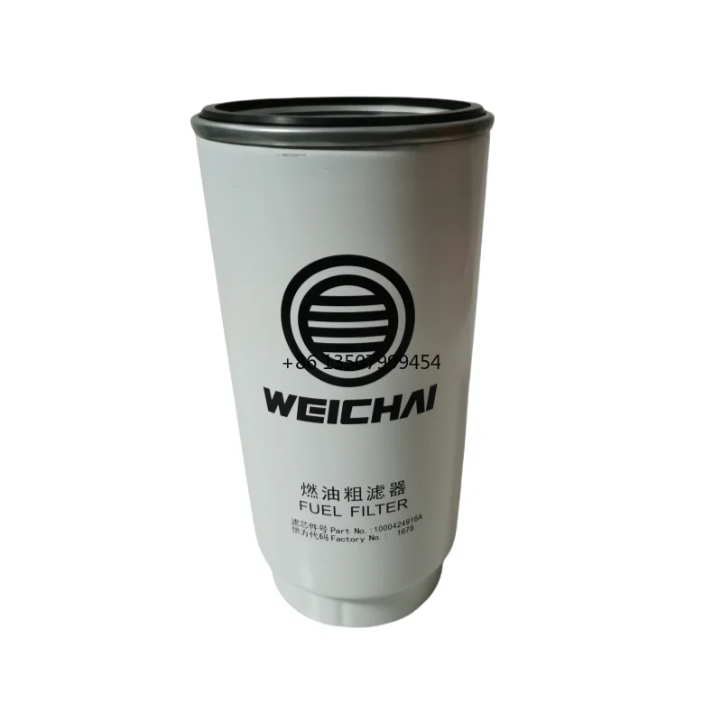 

Factory Direct Sale 1000424916A Fuel and Engine Oil Filter Element New Condition for Weichai Engine