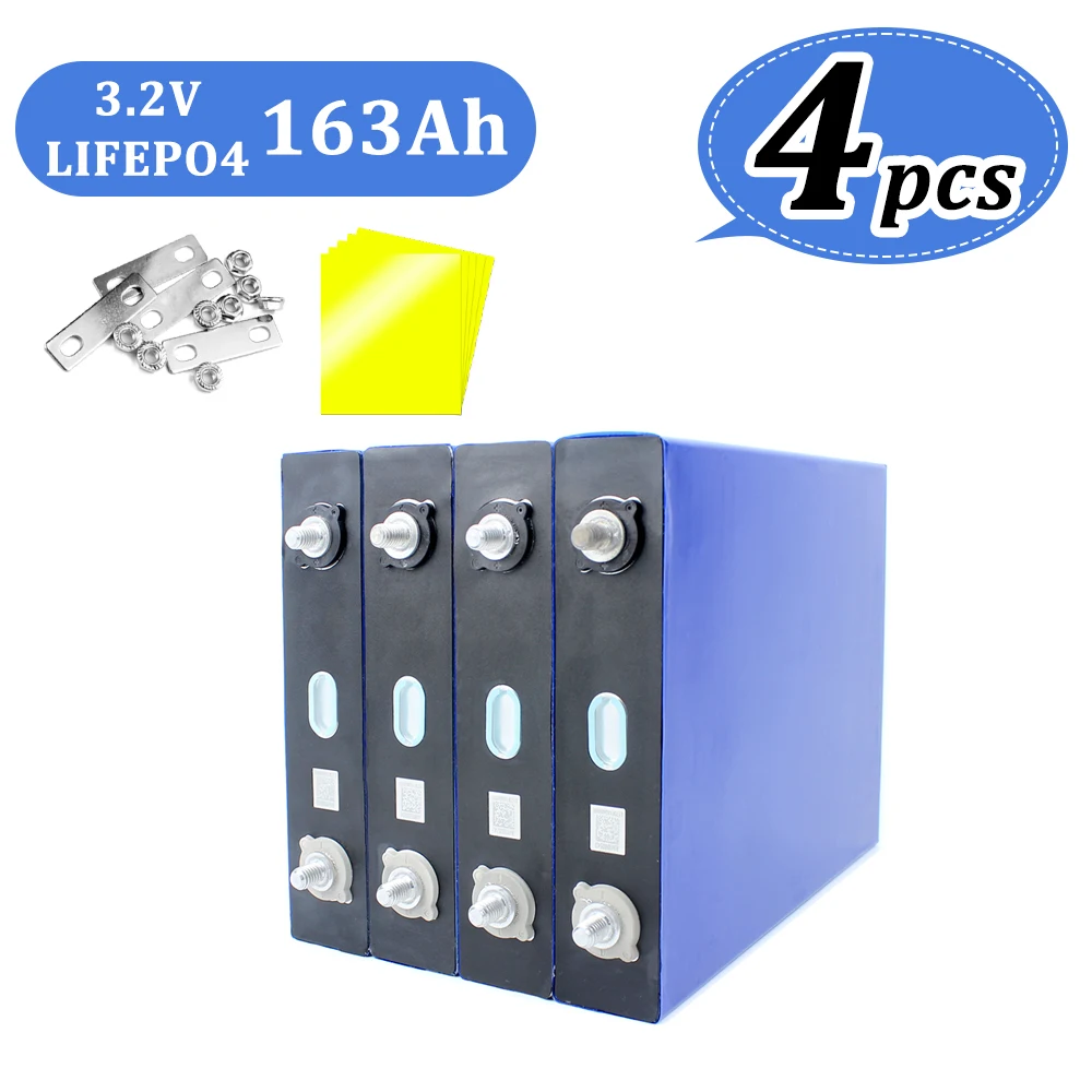 

Free Shipping CALB 163ah Prismatic Lifepo4 Battery 3.2v 163ah Deep Cycles Lifepo4 163ah 5000 Cycles for Solar Starting Power